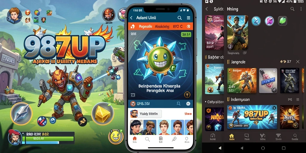 Screenshot utama 987UP menampilkan antarmuka aplikasi Utility yang intuitif.