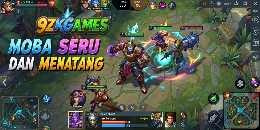 Gameplay seru dan strategi mendalam di 9ZKGAMES.