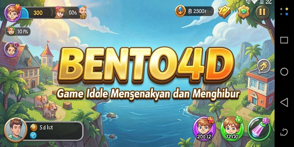 Tampilan gameplay Idle yang seru dan menghibur di BENTO4D.
