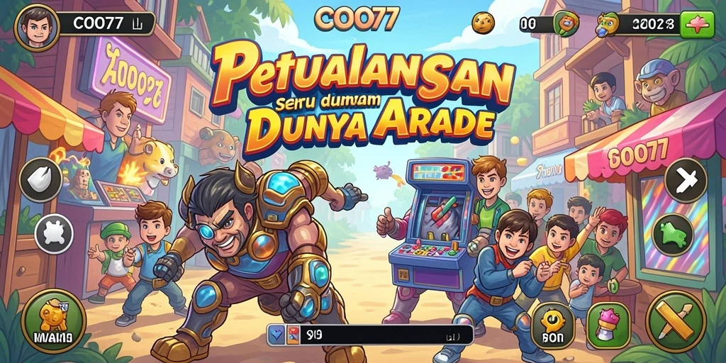Gameplay COO77 yang mendebarkan dan penuh aksi dalam game Arcade.