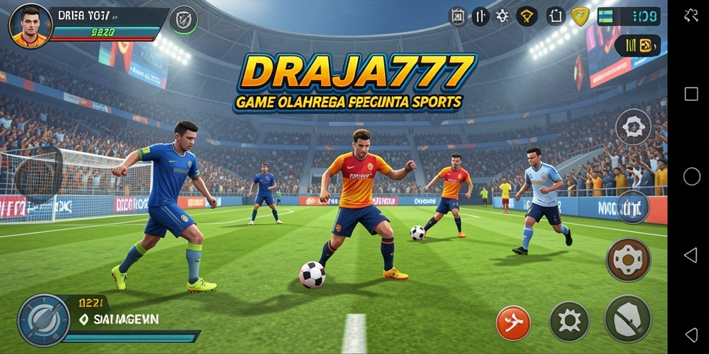 Tampilan menarik dari gameplay DRAJA777 yang penuh aksi olahraga.