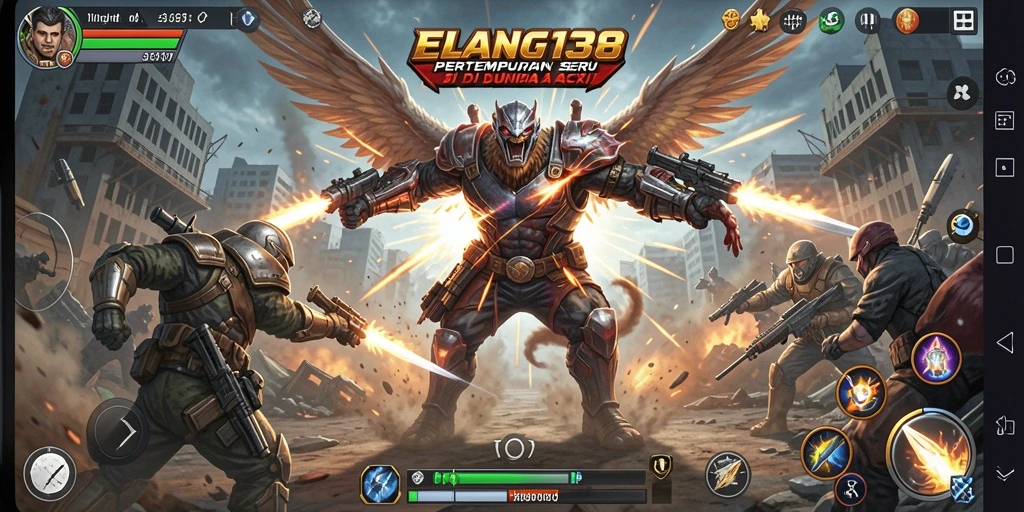Tampilan gameplay ELANG138 yang menegangkan dan penuh aksi.