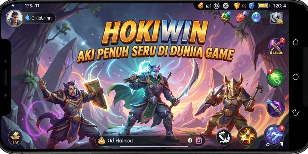 Gameplay HOKIWIN yang intens dan mendebarkan dalam setiap aksi.