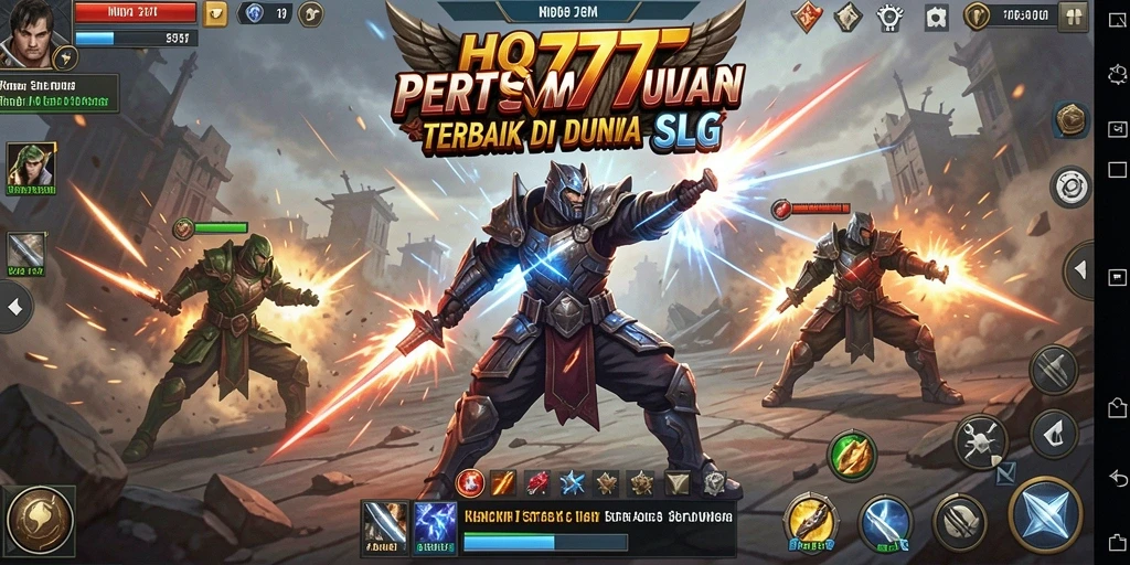 Tampilan menarik dari gameplay HQ777 dengan strategi pertempuran yang mendalam.