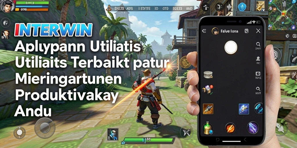 Screenshot INTERWIN menunjukkan fitur-fitur utilitas unggul dan antarmuka pengguna yang modern.
