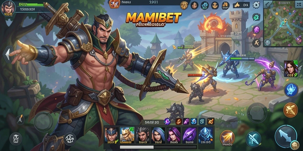 Tampilan gameplay <strong>MAMIBET</strong> yang penuh strategi dan aksi.