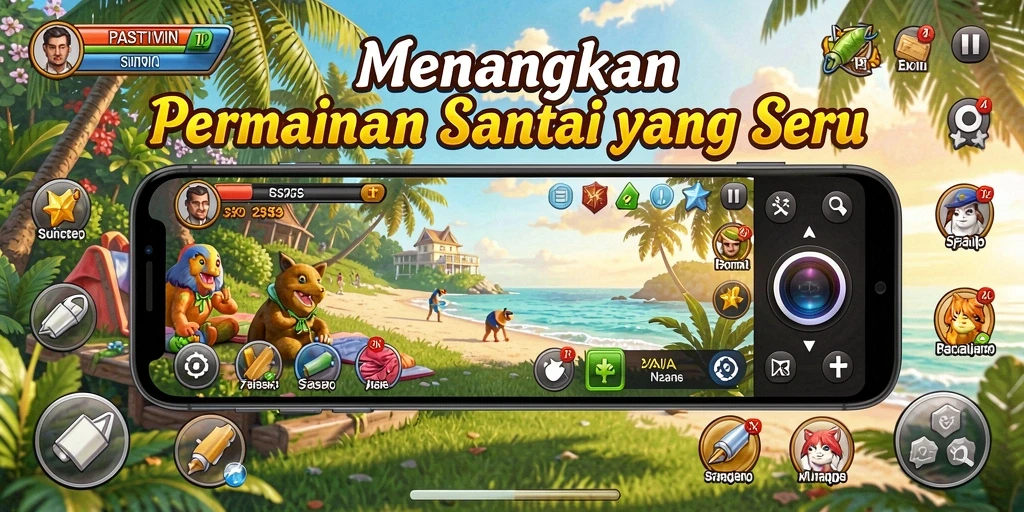 Tampilan gameplay PASTIWIN yang menarik dan menyenangkan untuk semua umur.