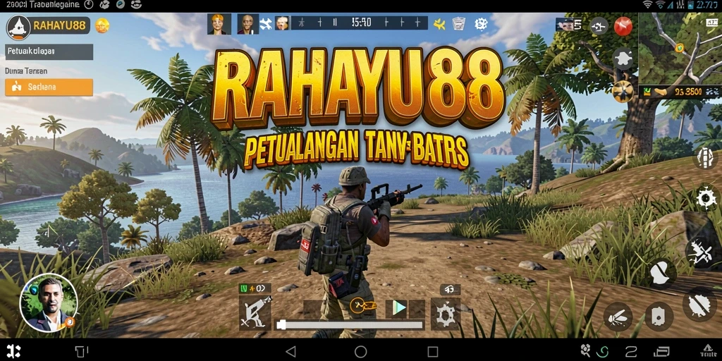 Gameplay seru RAHAYU88 dalam dunia terbuka yang luas.