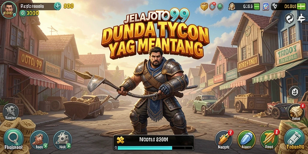 Screenshot gameplay TOTO99 menampilkan pengelolaan bisnis yang seru.